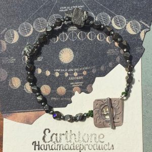 黃鐵礦手工純銀手鏈