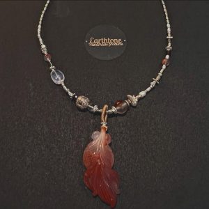 老手工雕刻金魚鎖骨頸圈